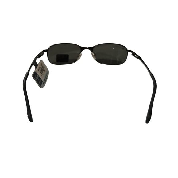 Fossil Polarized Black Metal Frame Sunglasses - New - Picture 3 of 4